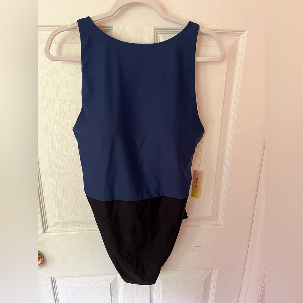 Summersalt One Piece Navy and Black NWT
